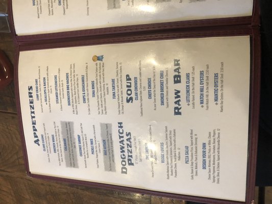 Menu photo 6 Dog Watch Mystic Stonington, CT