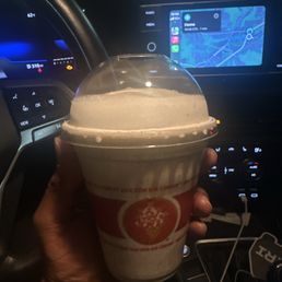Small cookies and cream shake no whip!