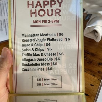 The Rockefeller - Manhattan Beach - Happy hour menu - Gastropubs Near Me - Manhattan Beach, California