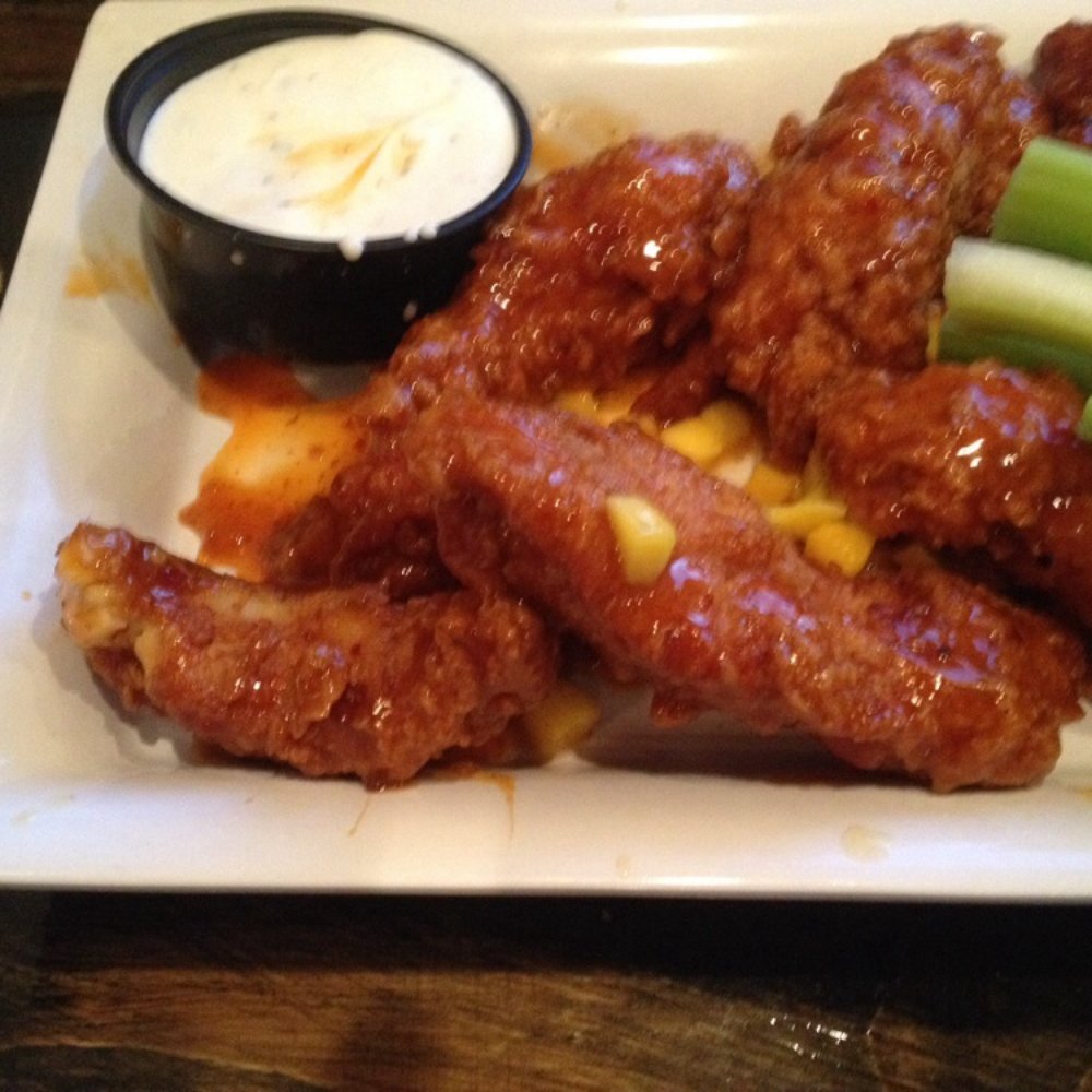 Wicked Wing - Mango habanero wings! Not my favorite - Chicken Wings Near Me - Worcester, Massachusetts Wicked Wing - Mango habanero wings! Not my favorite - Chicken Wings Near Me - Worcester, Massachusetts