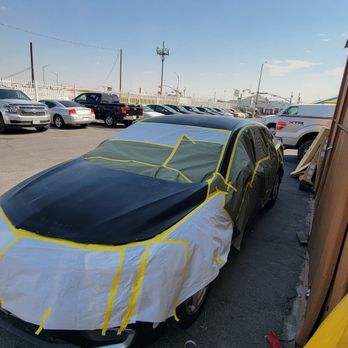 Premier Body Shop - Masking - Body Shops Near Me - Clint, Texas