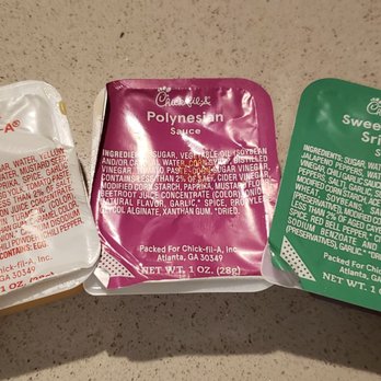 Chick-fil-A - Sauces! - Fast Food Near Me - Pasadena, California Chick-fil-A - Sauces! - Fast Food Near Me - Pasadena, California