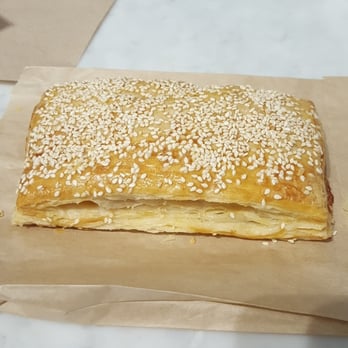 Chocolatte - potato boureka.. They are buy one get one free at Cafe Chocolatte at night. - Coffee & Tea Near Me - Brooklyn, New York