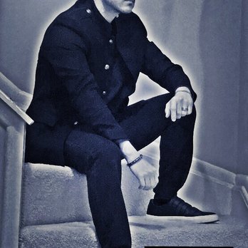 Zara - ZARA - Black Military Piping Blazer, Black Buckle Shoes.  #ZARA #ZARAMan - Men's Clothing Near Me - Mclean, Virginia