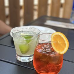 Creekbread - Margarita, aperol spritz
