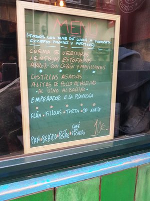 Menu photo 2 Maceiras Madrid, M