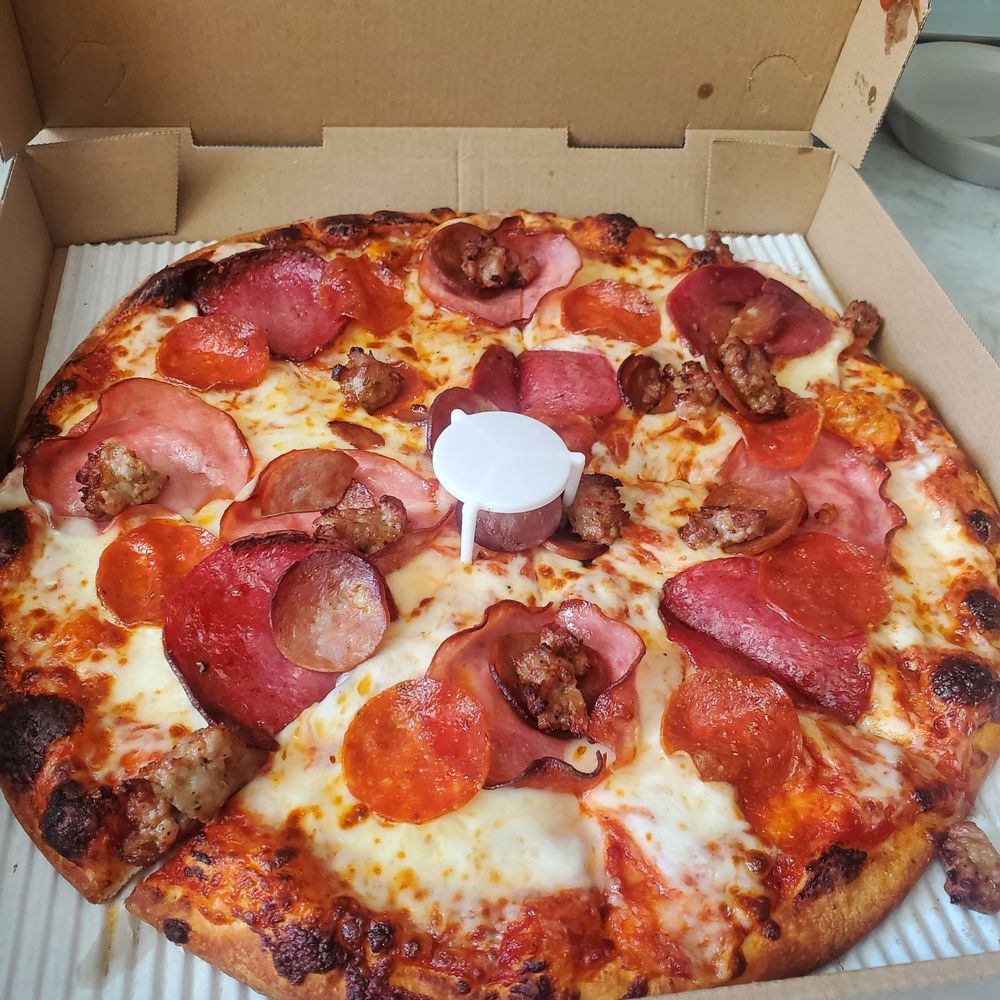 Their meat lovers pizza