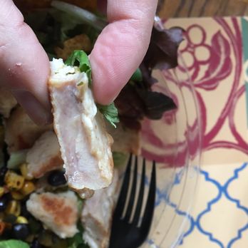 McDonald's - Gross, slimy, discolored "chicken" in my Southwest salad... - Fast Food Near Me - Derby, Connecticut