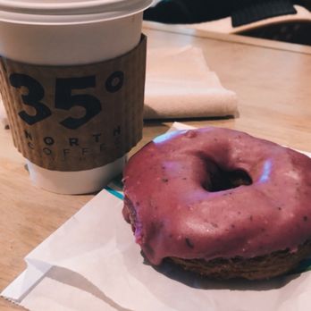 35 North Coffee - Oat milk latte and blue corn donut! - Coffee & Tea Near Me - Santa Fe, New Mexico