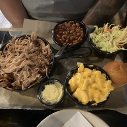 Rocky Top Beer BBQ & Grill - Pulled pork dinner 2 sides and 1 more.