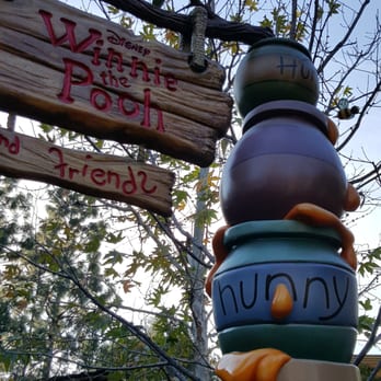 Bayou Country - The area to meet & greet Winnie the Pooh & friends. - Amusement Parks Near Me - Anaheim, California