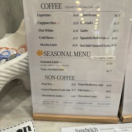 Menu Menu
