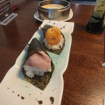 Yes Sushi - Yellowtail and Salmon hand roll - Sushi Bars Near Me - Oklahoma City, Oklahoma Yes Sushi - Yellowtail and Salmon hand roll - Sushi Bars Near Me - Oklahoma City, Oklahoma