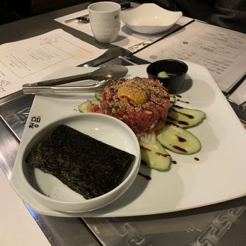 Chungdam - Beef Tartare - Korean Near Me - Santa Clara, California Chungdam - Beef Tartare - Korean Near Me - Santa Clara, California