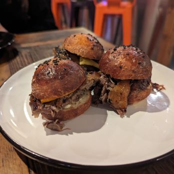 Hangry Kitchen - Duck confit slider - Tapas/Small Plates Near Me - Pawtucket, Rhode Island