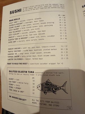 Menu photo 1 SUSHI-SAN Chicago, IL Menu photo 1 SUSHI-SAN Chicago, IL