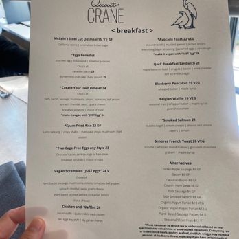 Quail + Crane - Breakfast & Brunch Near Me - San Francisco, California Quail + Crane - Breakfast & Brunch Near Me - San Francisco, California
