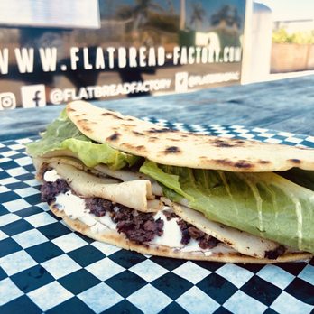 Flatbread Factory - The One with Turkey Flatbread - Food Trucks Near Me Flatbread Factory - The One with Turkey Flatbread - Food Trucks Near Me