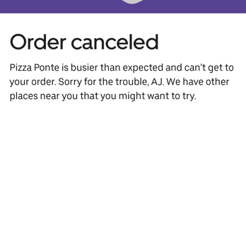 Pizza Ponte - Can't take uber order with BOGO but can't take in person non-deal complete BS - Pizza Near Me - Oakland, California Pizza Ponte - Can't take uber order with BOGO but can't take in person non-deal complete BS - Pizza Near Me - Oakland, California