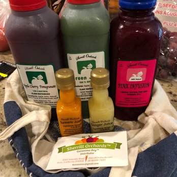 Sherrill Orchards - Thank you for the beautiful fresh juices Geronimo! My fiancé and I are so excited to enjoy these juices! - Juice Bars & Smoothies Near Me - Arvin, California