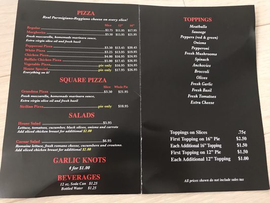 Menu photo 5 Gotham Pizza New York, NY