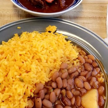 Joel's Spanish Food - Beef stew, yellow rice and beans - Spanish Near Me - Utica, New York Joel's Spanish Food - Beef stew, yellow rice and beans - Spanish Near Me - Utica, New York