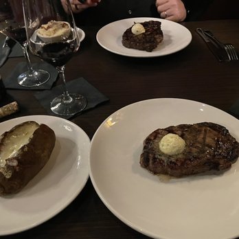 Lewis Prime Grill - Ribeye with loaded baked potato - Steakhouses Near Me - Loxahatchee, Florida Lewis Prime Grill - Ribeye with loaded baked potato - Steakhouses Near Me - Loxahatchee, Florida