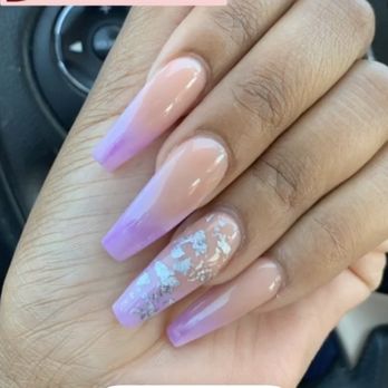 Nails On Nails & Spa - Gorgeous purple ombré set done by Stacy - Nail Salons Near Me - Whittier, California Nails On Nails & Spa - Gorgeous purple ombré set done by Stacy - Nail Salons Near Me - Whittier, California