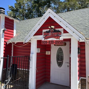 Tapia’s Red Cabin Restaurant - Outside - Breakfast & Brunch Near Me - Running Springs, California