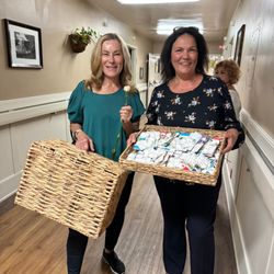 Appling Hospice Care - Our team delivering gifts!