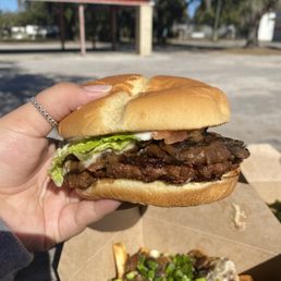 The Silikedelic Mushroom Burger