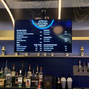 Sphere - Atrium Drink Menu - Stadiums & Arenas Near Me - Las Vegas, Nevada