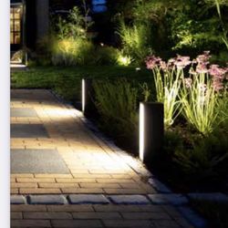 Imperial Services HVAC & Lawn Service - Path way lighting display