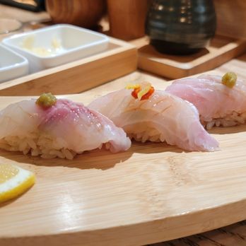 Izakaya Osen - Omakase: golden eye snapper, red snapper, black snapper - Sushi Bars Near Me - Irvine, California