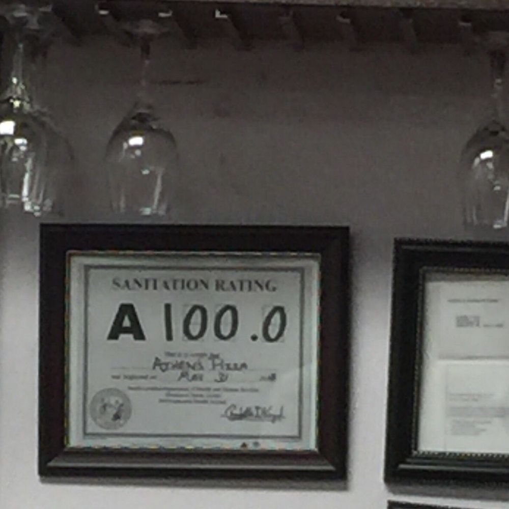 Athens Pizza & Kabob - This is a sign (pun intended!) that this restaurant is top notch!! - Italian Near Me - Matthews, North Carolina