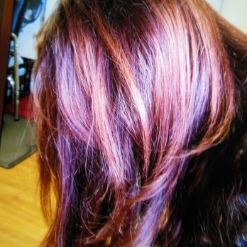 Future Image Hair Make-Up & Image Studio - Gorgeous auburn base with golden blonde glitzing! - Hair Salons Near Me - Costa Mesa, California Future Image Hair Make-Up & Image Studio - Gorgeous auburn base with golden blonde glitzing! - Hair Salons Near Me - Costa Mesa, California