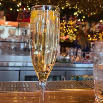 Santa Baby Bar - Lychee French 75 - Bars Near Me - Chicago, Illinois