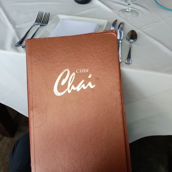 Chef Chai - Menu cover - Asian Fusion Near Me - Honolulu, Hawaii