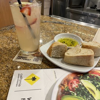 California Pizza Kitchen - Fresh Strawberry Mango Cooler - Pizza Near Me - Glendale, New York