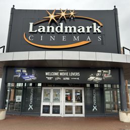 Exterior outside entrance of Landmark Cinemas St. Catharines - Updated storefront with ScreenX. - St Catharines, Ontario Exterior outside entrance of Landmark Cinemas St. Catharines - Updated storefront with ScreenX. - St Catharines, Ontario