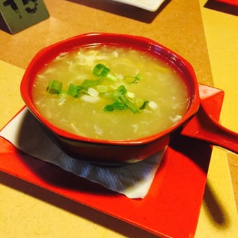 Bamboo Bistro - Egg drop soup with canned corn in it - Asian Fusion Near Me - Austin, Texas Bamboo Bistro - Egg drop soup with canned corn in it - Asian Fusion Near Me - Austin, Texas