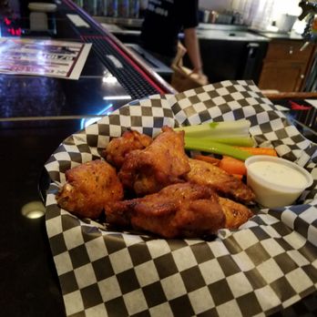 Eastside Bar N' Grill - Wings were not over sauced so you are able to actually taste the chicken. Good job! - Bars Near Me - Greenville, South Carolina Eastside Bar N' Grill - Wings were not over sauced so you are able to actually taste the chicken. Good job! - Bars Near Me - Greenville, South Carolina