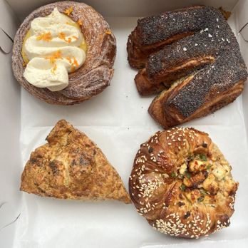 Brown Bear Bakery - Mustard claw, orange cream bun, cheddar and chive scone, fig and feta croissant - Bakeries Near Me - Cincinnati, Ohio Brown Bear Bakery - Mustard claw, orange cream bun, cheddar and chive scone, fig and feta croissant - Bakeries Near Me - Cincinnati, Ohio