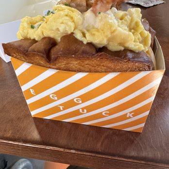 Egg Tuck - BACON & CHEESE - Coffee & Tea Near Me - Gardena, California Egg Tuck - BACON & CHEESE - Coffee & Tea Near Me - Gardena, California