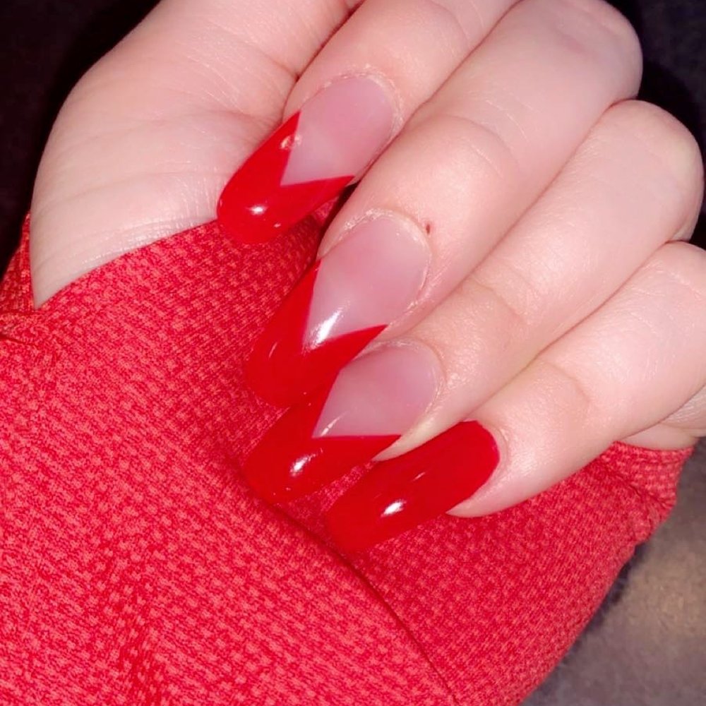 Happy Nail Plus - Acrylic w gel polish (55$) - Nail Salons Near Me - Wilkes Barre, Pennsylvania