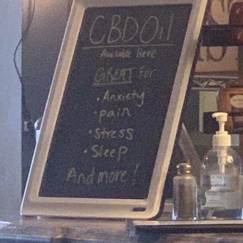 Bistro 150 - How about some CBD oil with your lunch! - Coffee & Tea Near Me - Oak Ridge, North Carolina