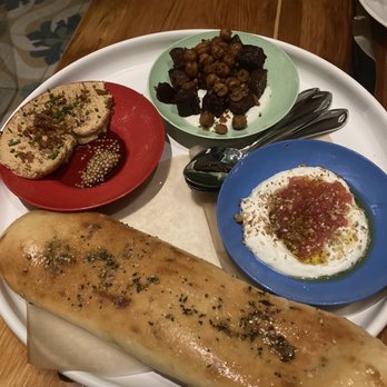 Dagon - Sasso Chicken Liver Mousse, Roasted Beets, Labneh - Mediterranean Near Me - New York, New York