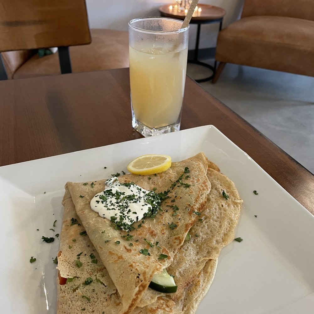 Lovegrass Kitchen - Le Saumon Crepe & Honey Lavender Lemonade - Cafes Near Me - Holly Springs, North Carolina Lovegrass Kitchen - Le Saumon Crepe & Honey Lavender Lemonade - Cafes Near Me - Holly Springs, North Carolina