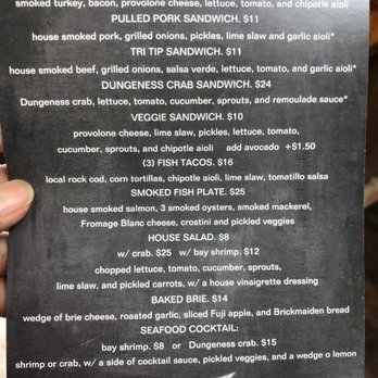 The Marshall Store - Deli menu. - Seafood Near Me - Marshall, California The Marshall Store - Deli menu. - Seafood Near Me - Marshall, California