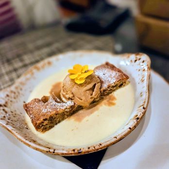 Shepherd & Sims - Pear Almond Tart - Bars Near Me - Los Gatos, California Shepherd & Sims - Pear Almond Tart - Bars Near Me - Los Gatos, California